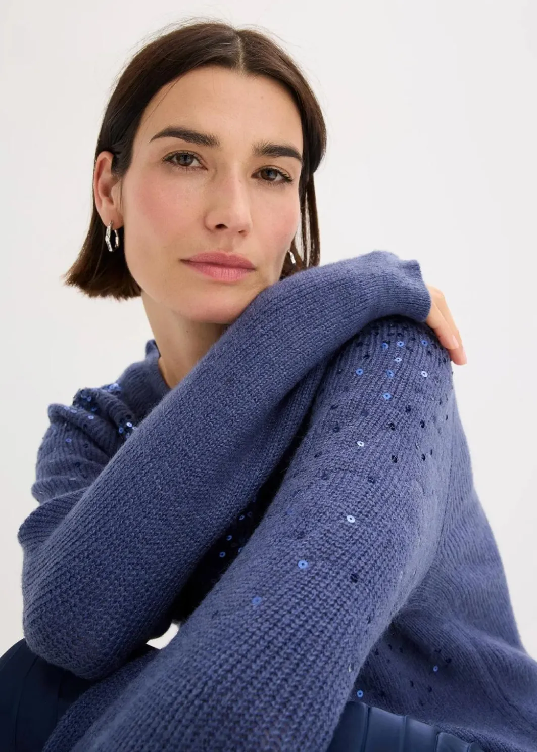 Online Pullover mit Pailletten Damen Bekleidung·Umstandsmode|Strickmode