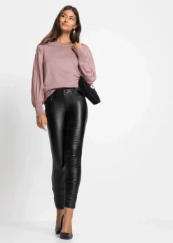 Outlet Pullover mit plissierten Ärmeln Damen Pullover & Strickjacken|Nachhaltigere Materialien
