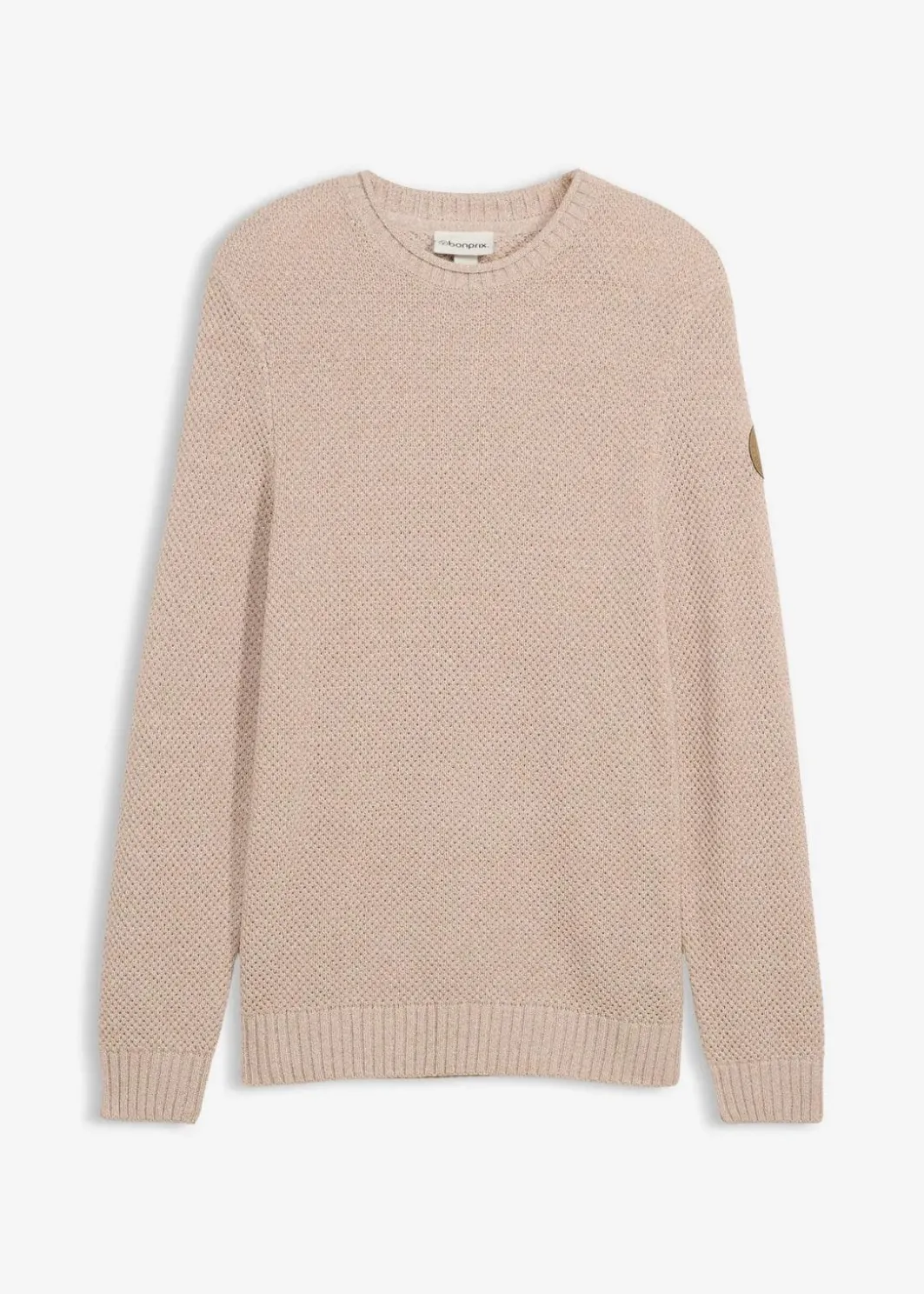 Herren bonprix Große Größen|Pullover & Strickjacken|Pullover mit recycelter Baumwolle