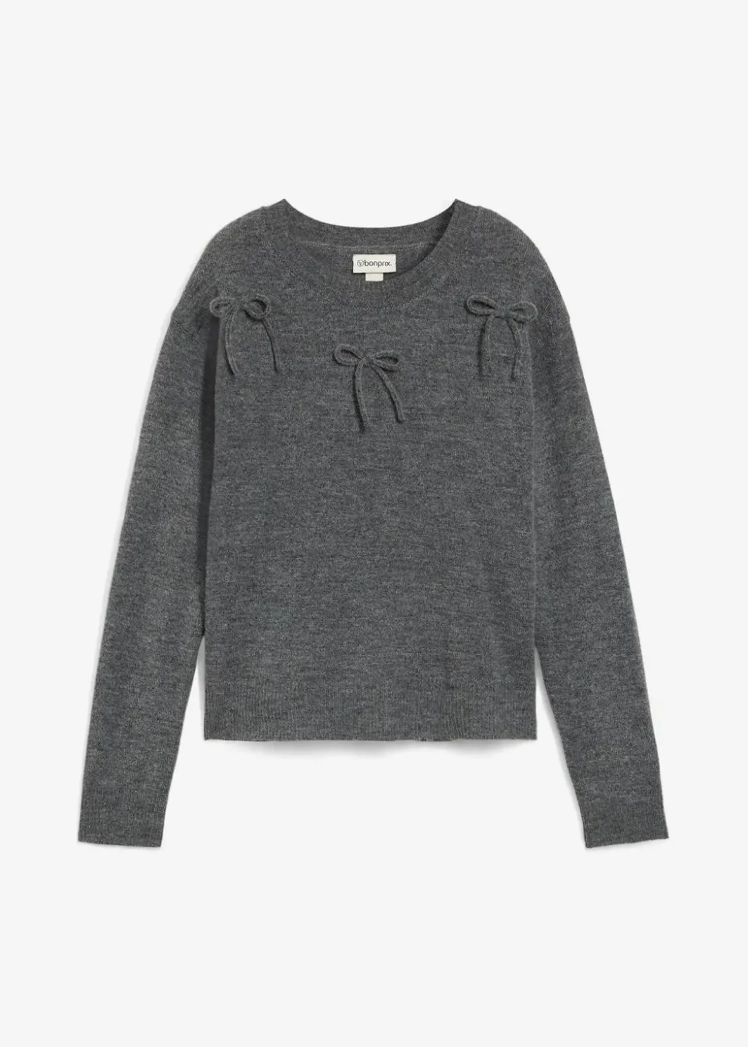 Damen bonprix Pullover & Strickjacken|Strickmode|Pullover mit Schleifen