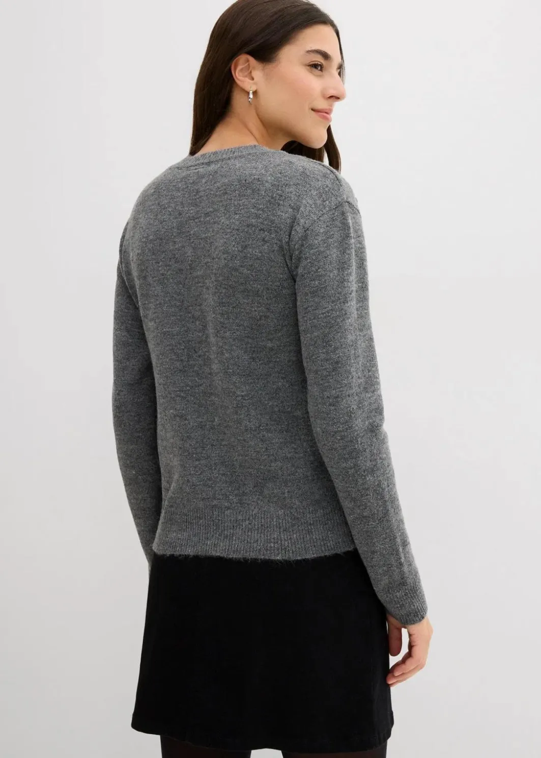 Damen bonprix Pullover & Strickjacken|Strickmode|Pullover mit Schleifen