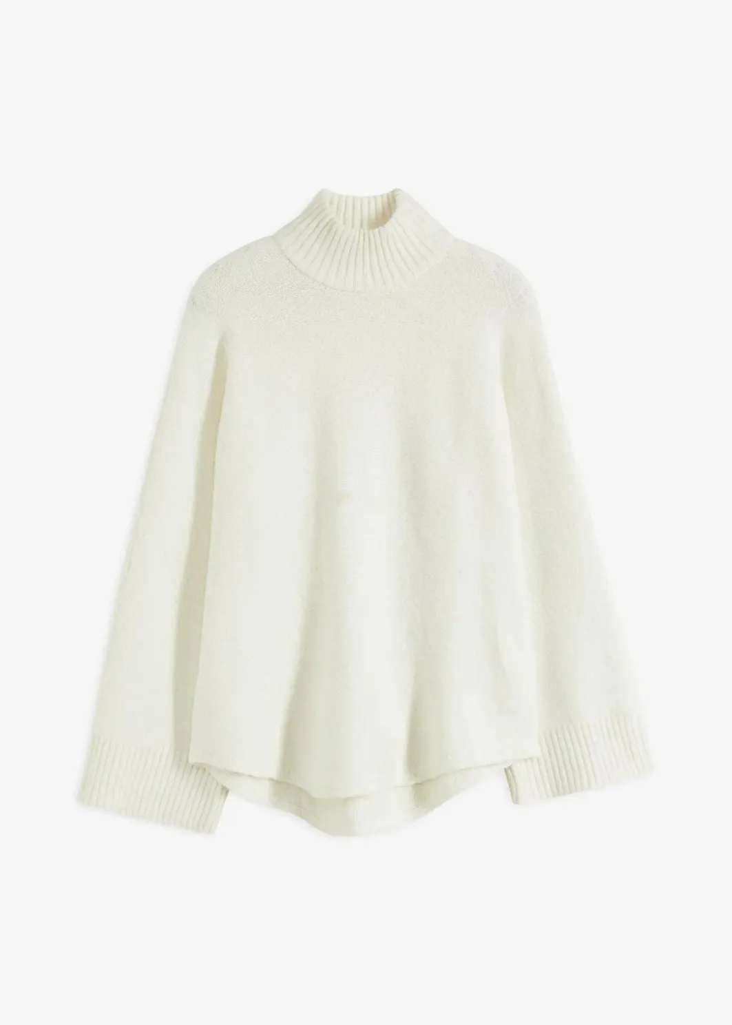 Damen bonprix Pullover & Strickjacken|Strickmode|Pullover mit Stehkragen