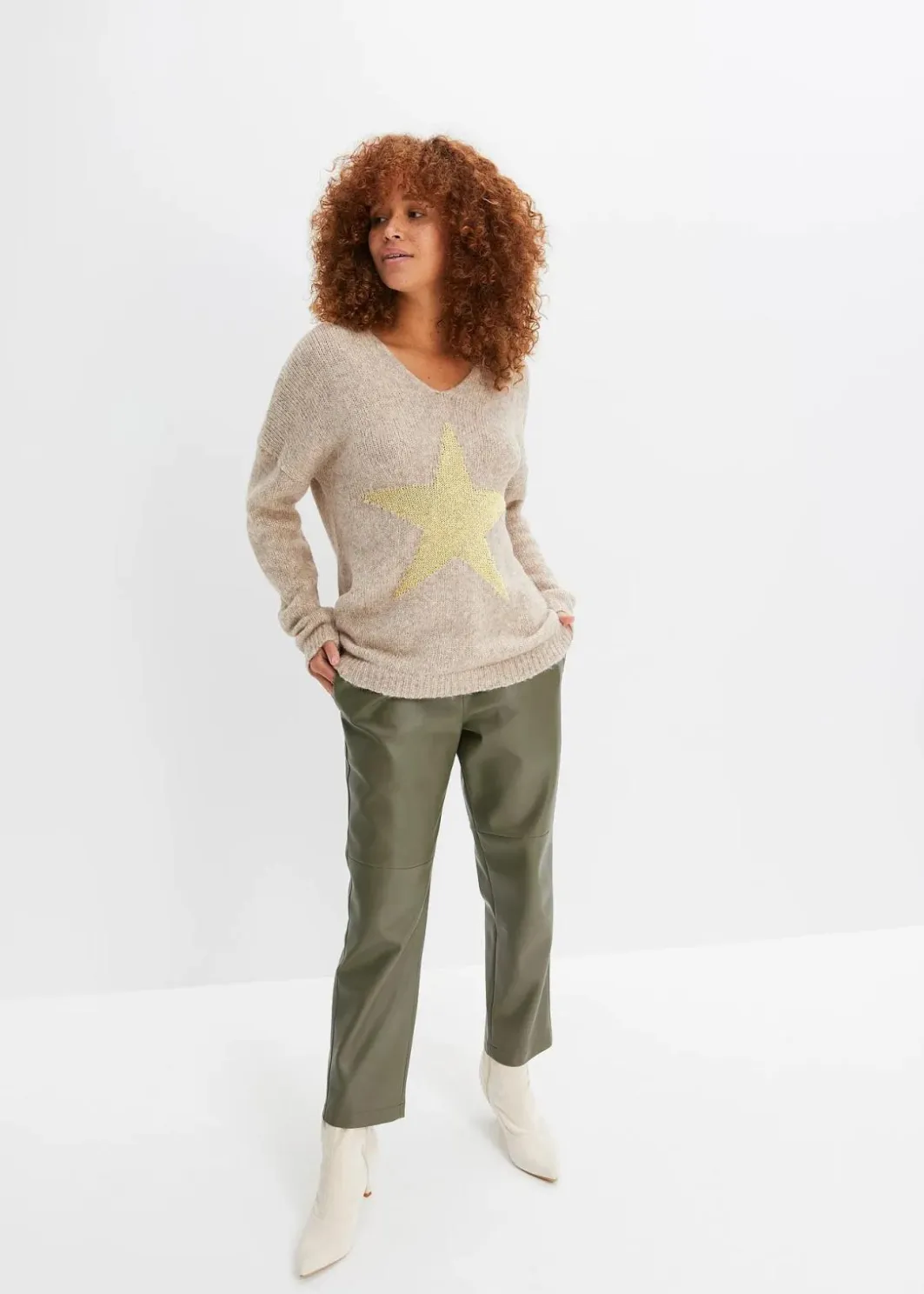 Pullover mit Stern Damen Pullover & Strickjacken|Strickmode
