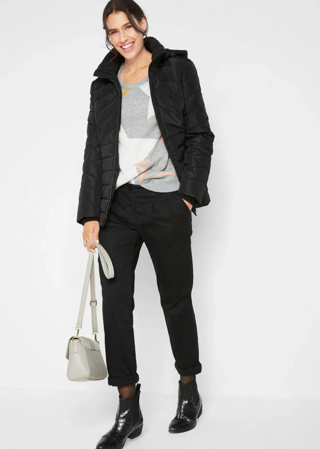 Damen bonprix Bekleidung·Umstandsmode|Bekleidung·Jeans|Pullover mit Sternendruck