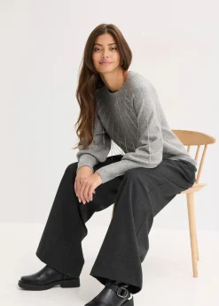 Best Pullover mit Strass-Applikation Damen Strickmode|Pullover & Strickjacken