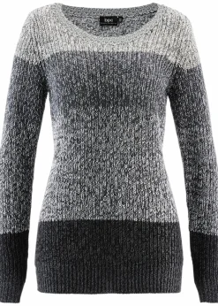 Hot Pullover mit Streifenmuster Damen Bekleidung·Umstandsmode|Bekleidung·Jeans