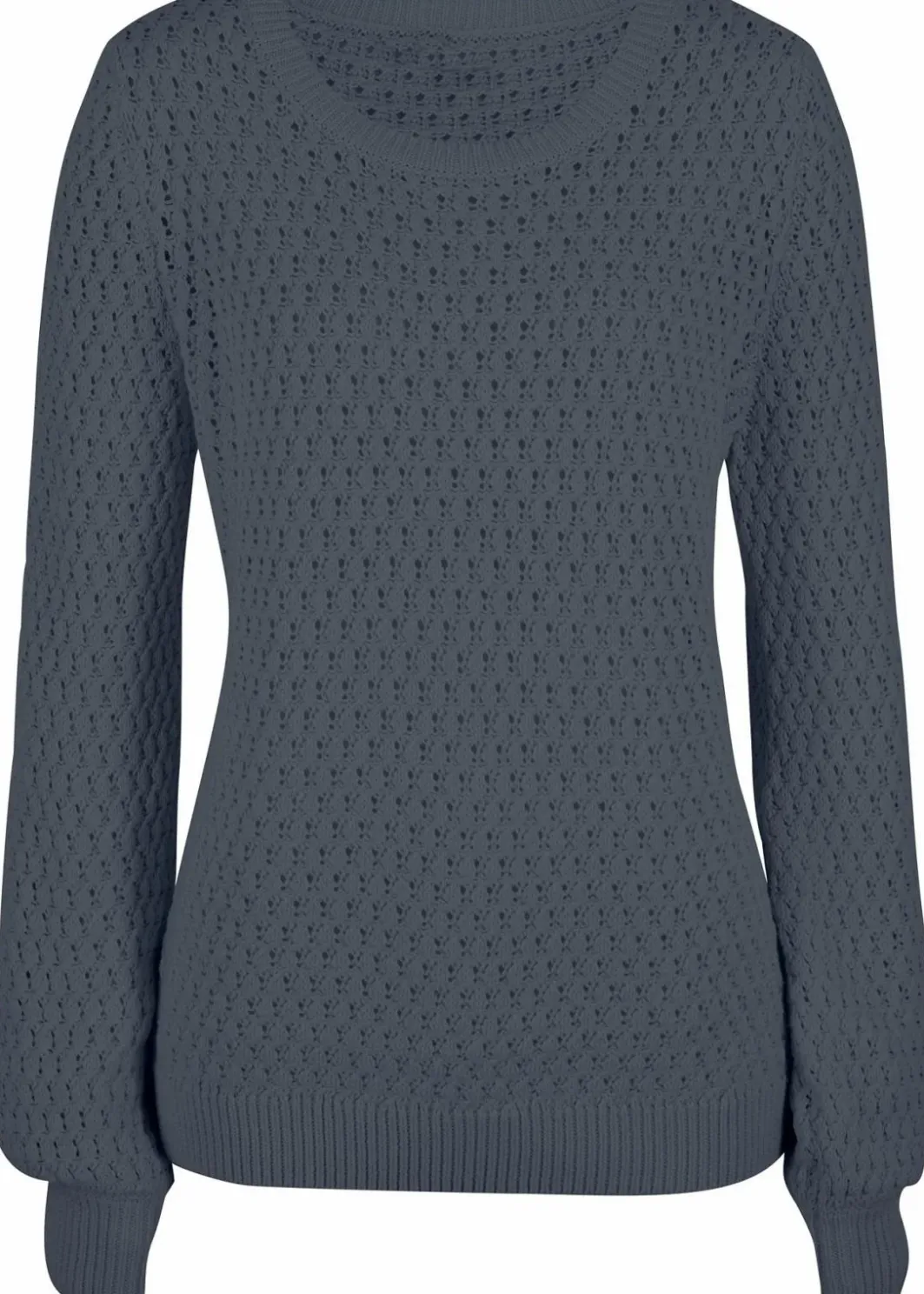 New Pullover mit Strukturstrick aus Baumwollmix Damen Pullover & Strickjacken|Strickmode