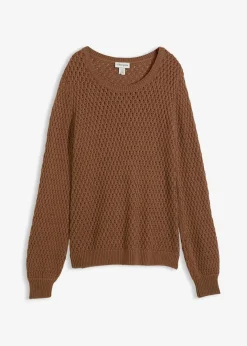 Clearance Pullover mit Strukturstrick aus Baumwollmix Damen Bekleidung·Umstandsmode|Bekleidung·Jeans