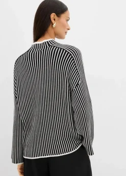 Damen bonprix Bekleidung·Umstandsmode|Bekleidung·Jeans|Pullover mit Turtleneck aus Viskose-Mix
