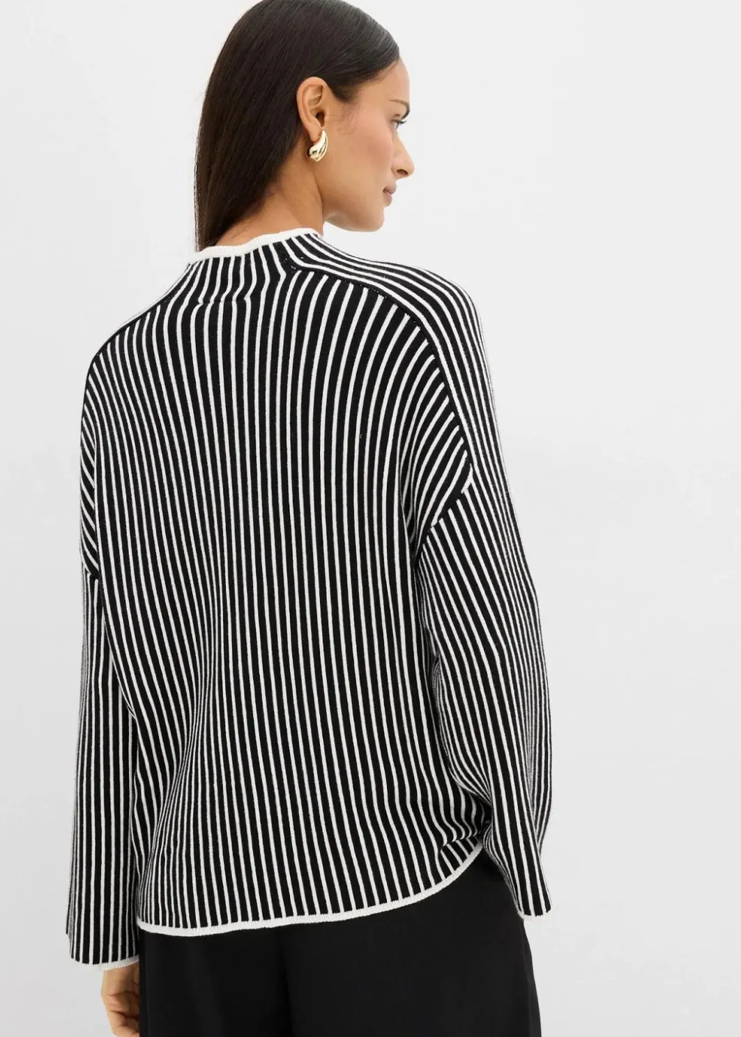 Damen bonprix Bekleidung·Umstandsmode|Bekleidung·Jeans|Pullover mit Turtleneck aus Viskose-Mix
