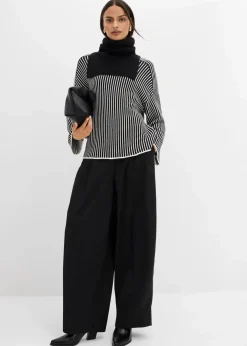 Damen bonprix Bekleidung·Umstandsmode|Bekleidung·Jeans|Pullover mit Turtleneck aus Viskose-Mix
