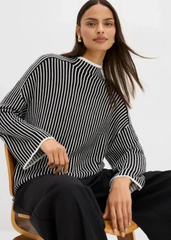 Damen bonprix Bekleidung·Umstandsmode|Bekleidung·Jeans|Pullover mit Turtleneck aus Viskose-Mix