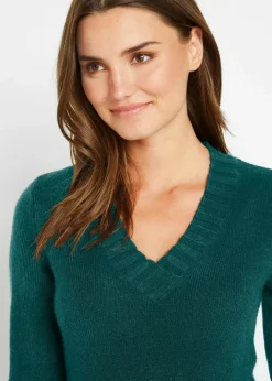 Sale Pullover mit V-Ausschnitt Damen Strickmode|Pullover & Strickjacken