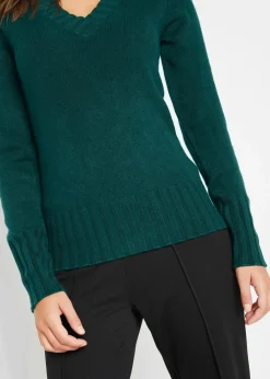 Sale Pullover mit V-Ausschnitt Damen Strickmode|Pullover & Strickjacken