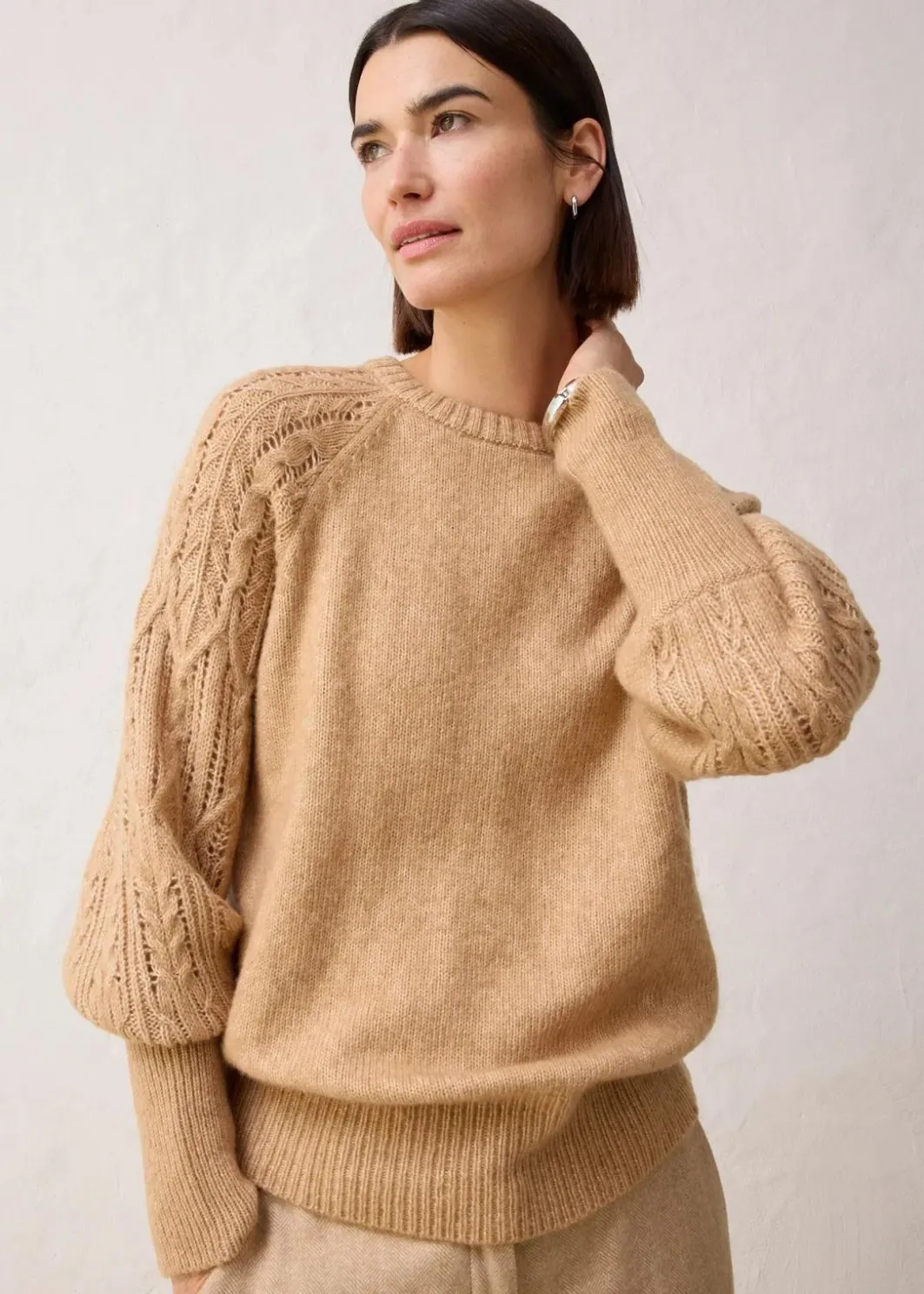 Clearance Pullover mit Woll-Anteil Damen Bekleidung·Umstandsmode|Premium