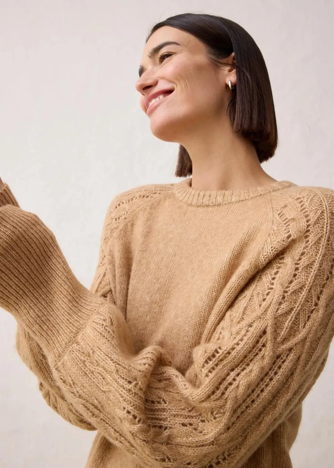 Clearance Pullover mit Woll-Anteil Damen Bekleidung·Umstandsmode|Premium