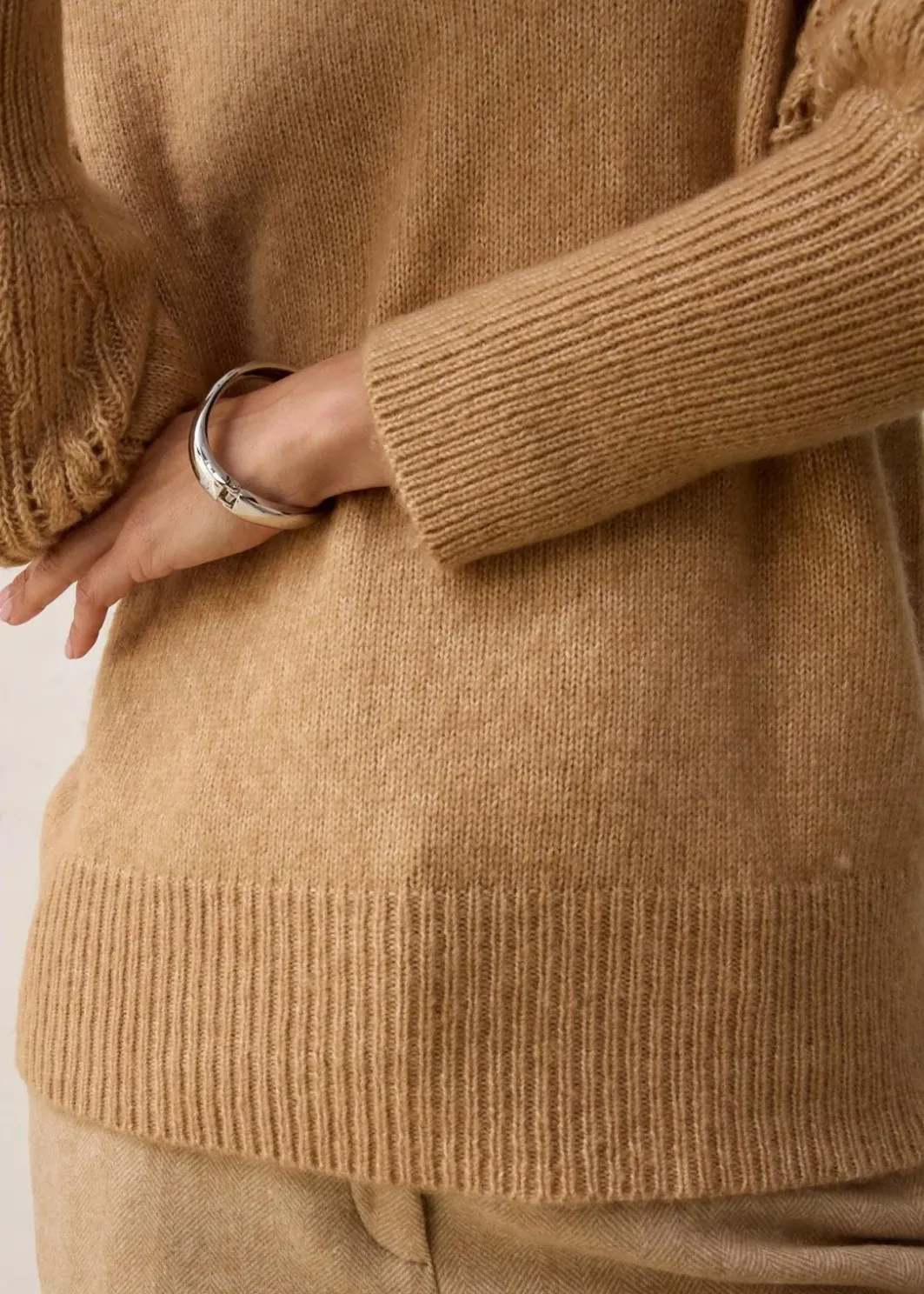 Clearance Pullover mit Woll-Anteil Damen Bekleidung·Umstandsmode|Premium