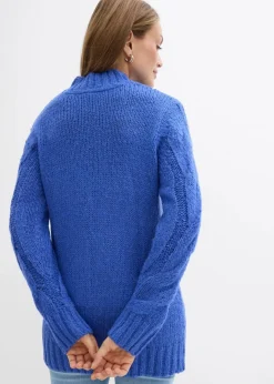 Damen bonprix Bekleidung·Umstandsmode|Strickmode|Pullover mit Zopfmuster