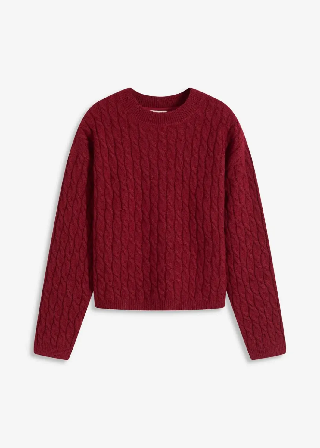 Best Pullover mit Zopfmuster Damen Pullover & Strickjacken|Strickmode