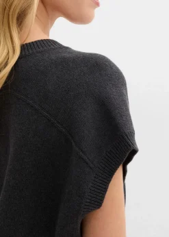 Damen bonprix Bekleidung·Umstandsmode|Bekleidung·Jeans|Pullunder aus reiner Baumwolle