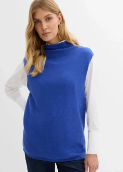 Damen bonprix Bekleidung·Umstandsmode|Bekleidung·Jeans|Pullunder aus reiner Baumwolle