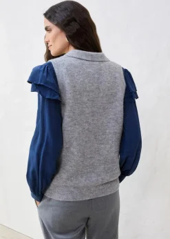 Online Pullunder mit Alpakawolle Damen Bekleidung·Umstandsmode|Strickmode