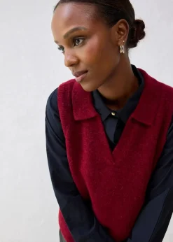 Damen bonprix Pullover & Strickjacken|Strickmode|Pullunder mit Alpakawolle
