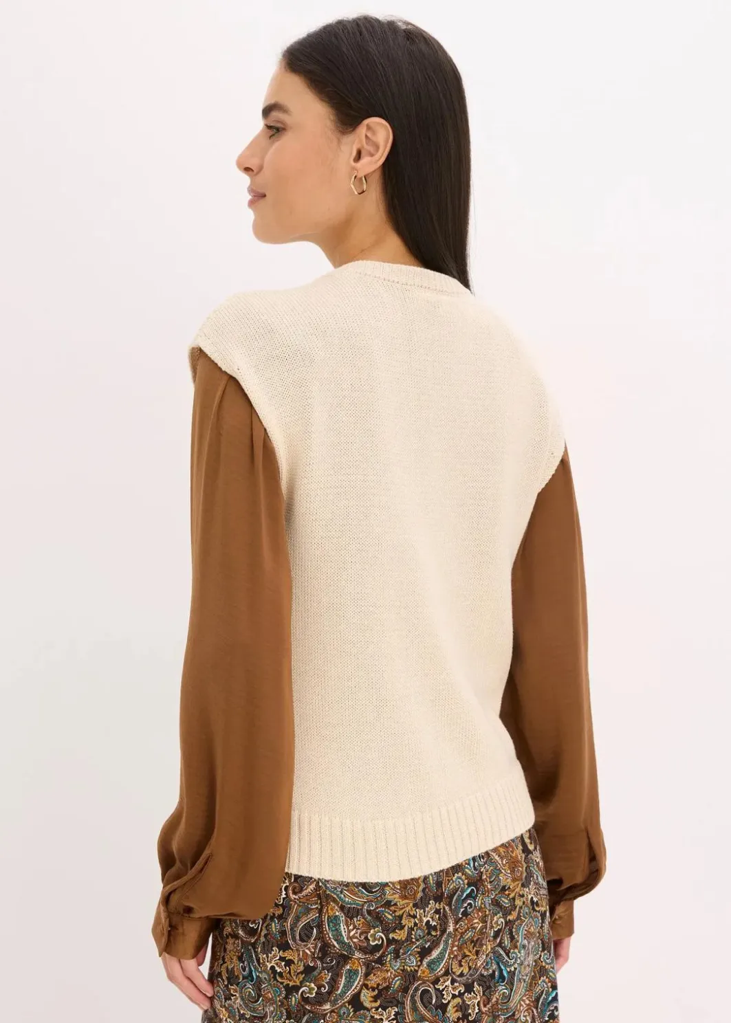 Damen bonprix Bekleidung·Umstandsmode|Bekleidung·Jeans|Pullunder mit Baumwollanteil