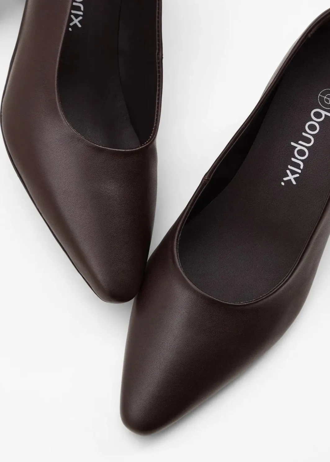 Damen bonprix Pumps|Pumps aus Leder