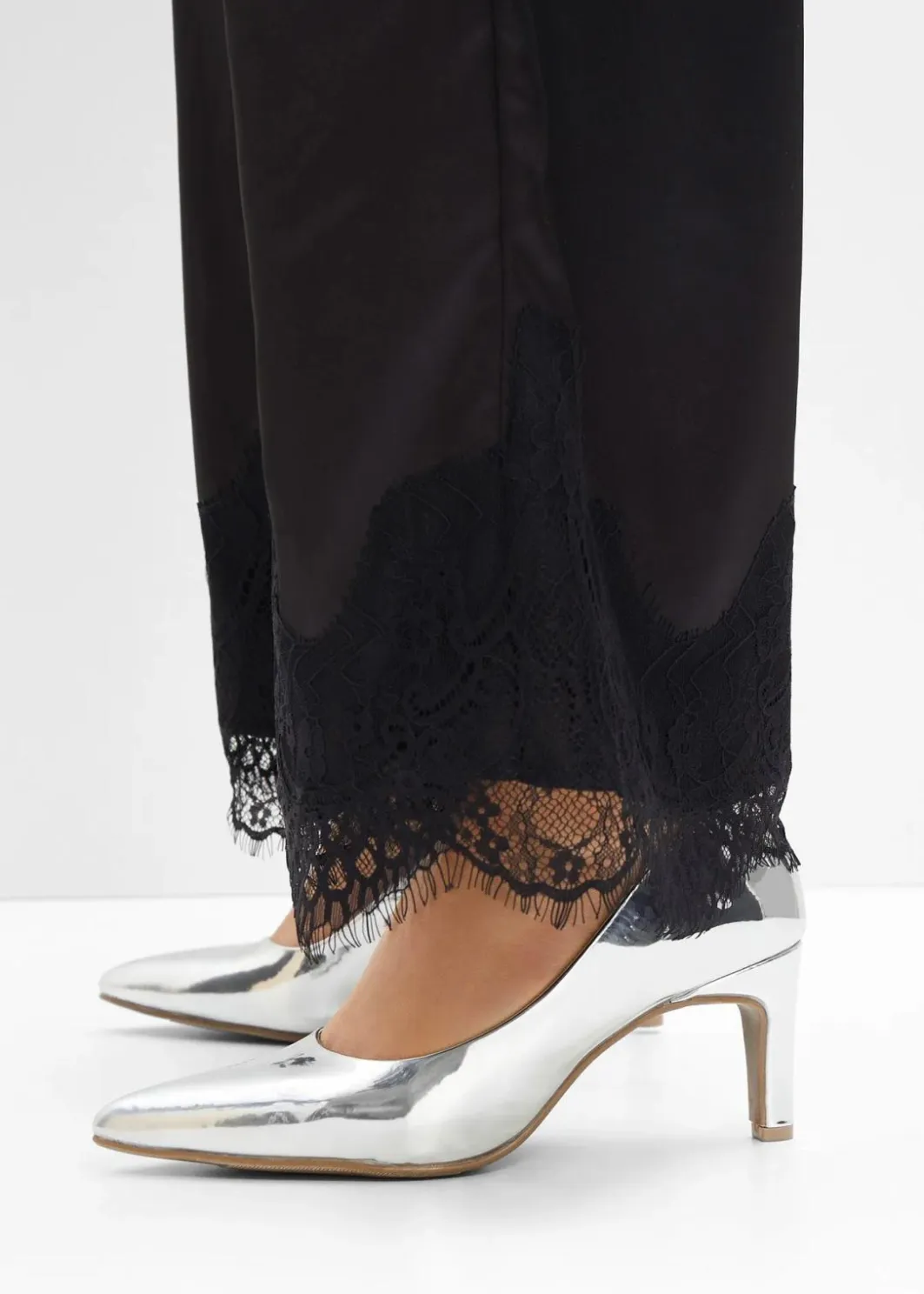 Damen bonprix Pumps|Festliche Mode|Pumps in Lack-Optik