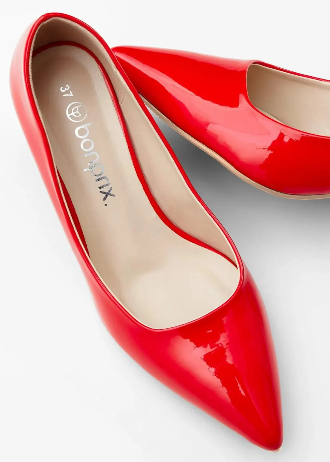 Discount Pumps in Lack-Optik Damen Pumps