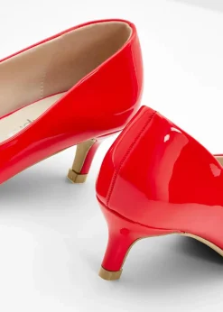 Discount Pumps in Lack-Optik Damen Pumps