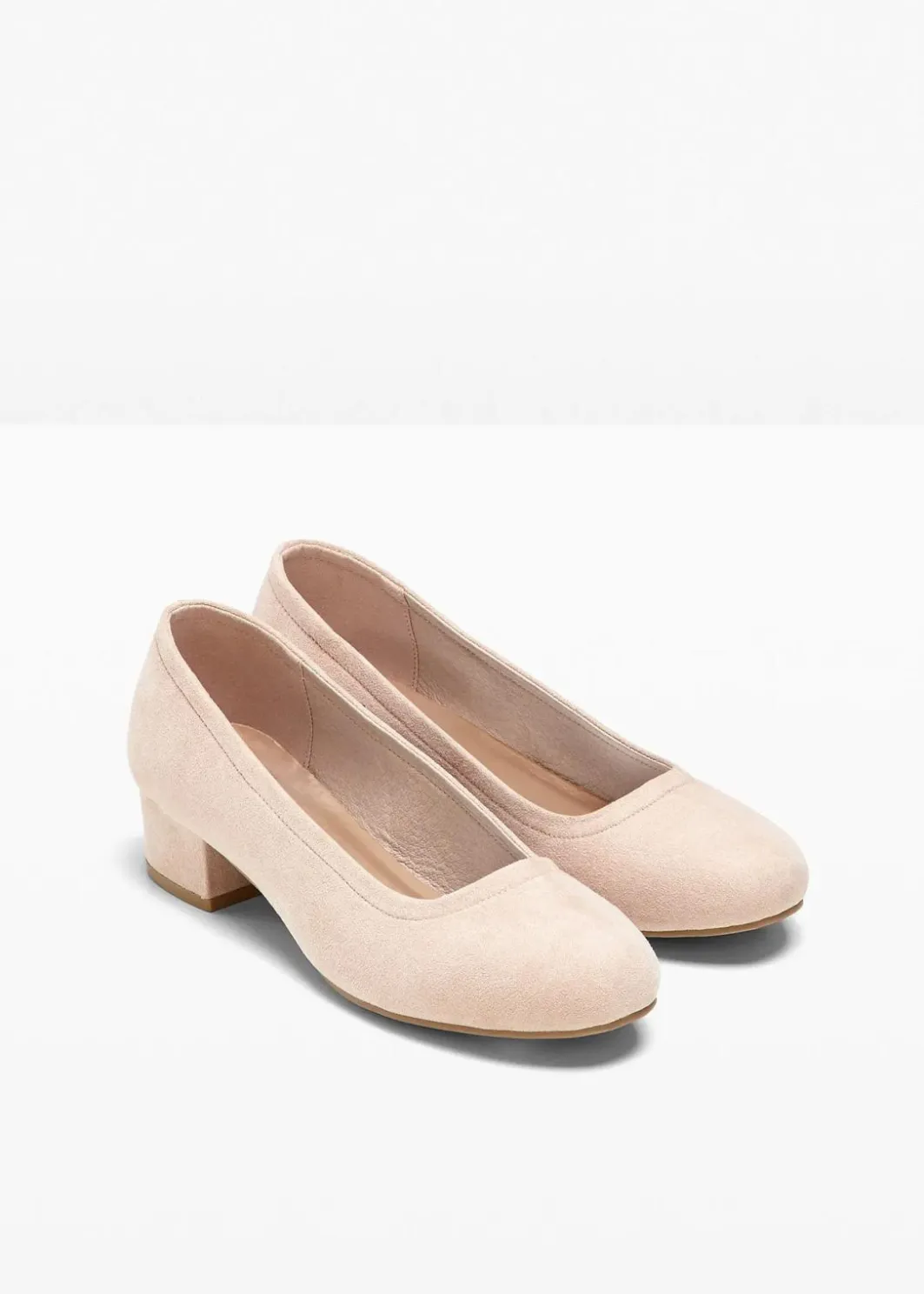Damen bonprix Schuhe & Accessoires In Spezialgrößen·Schuhe In Übergröße|Pumps|Pumps mit Blockabsatz