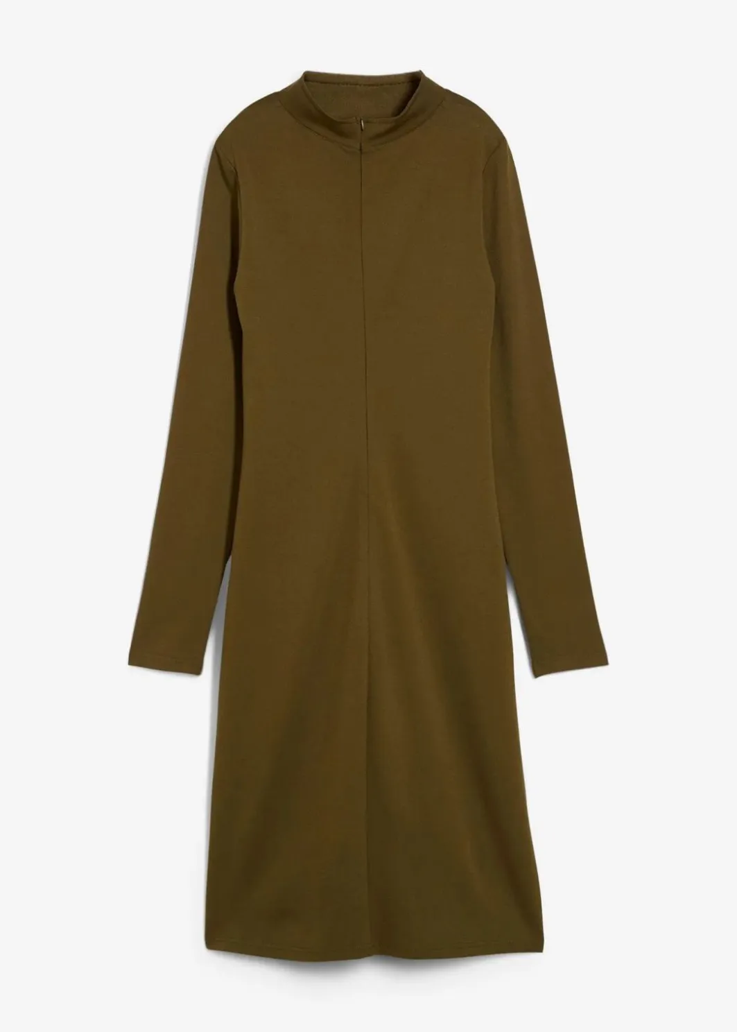 Damen bonprix Kleider|Basics|Punto Di Roma Kleid mit Stehkragen
