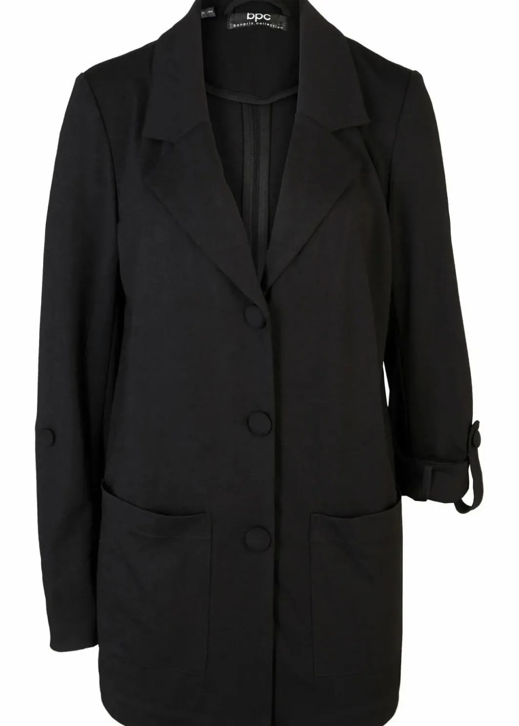 Hot Punto di Roma Longblazer aus Viskose-Mischung Damen Bekleidung·Basics|Bekleidung·Blusen & Tuniken
