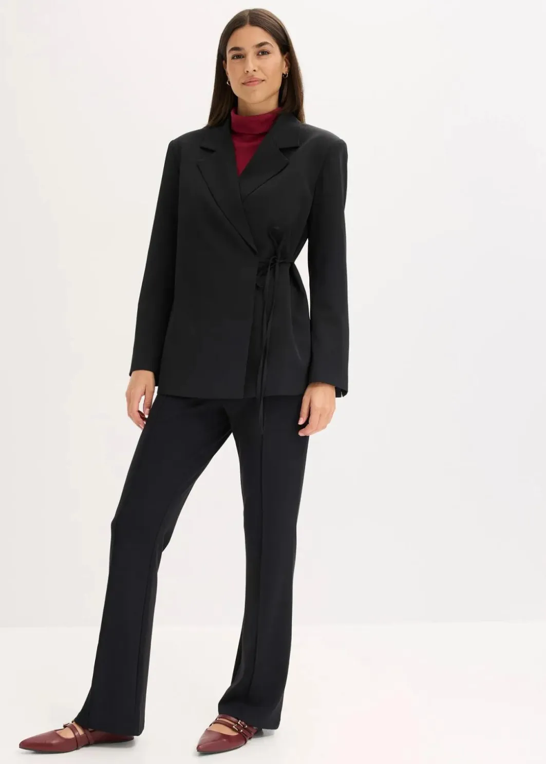 Damen bonprix Bekleidung·Kleider|Hosen|Punto-Schlupfhose