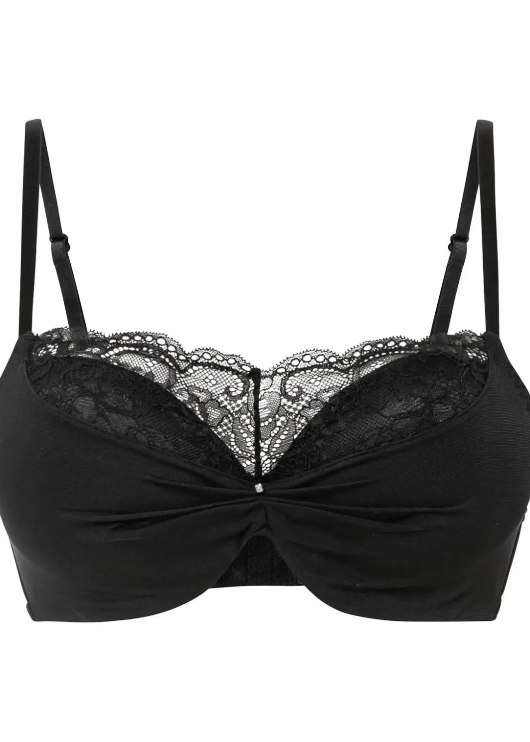 Damen bonprix Große Cups D-H|Bhs|Push-up BH in Bandeau-Optik