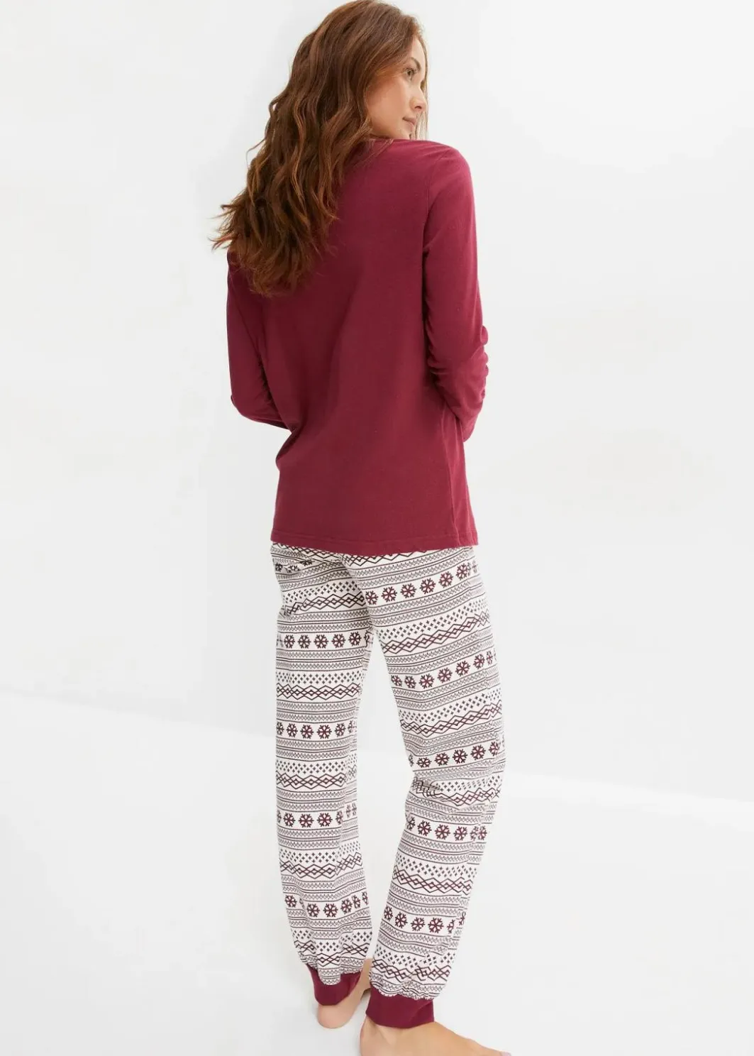 Hot Pyjama Damen Wäsche·Nachtwäsche|Nachhaltigere Materialien