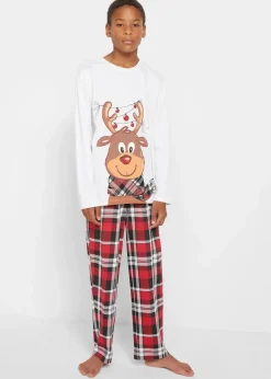 Kinder bonprix Jungen·Nachtwäsche|Mädchen·Nachtwäsche|Pyjama (2-tlg. Set)