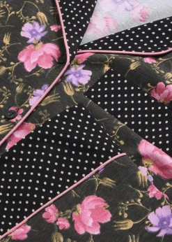 Damen bonprix Wäsche·Nachtwäsche|Nachtwäsche|Pyjama aus reiner Baumwolle