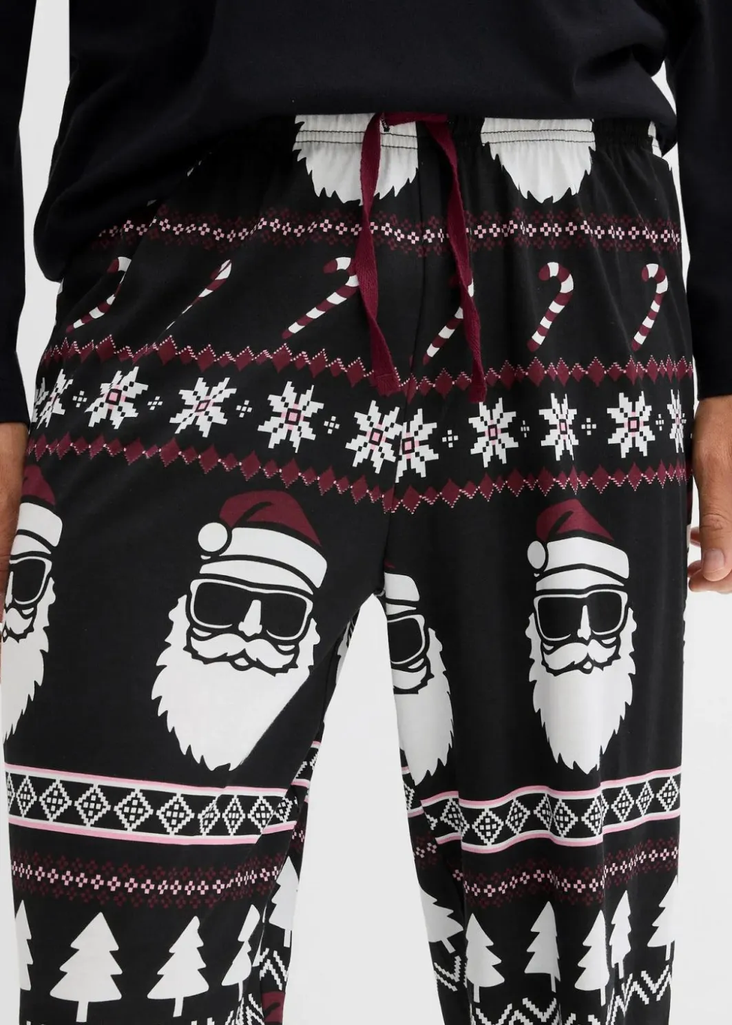 Discount Pyjama aus reiner Baumwolle mit langen Ärmeln Herren Pyjamas|Große Größen
