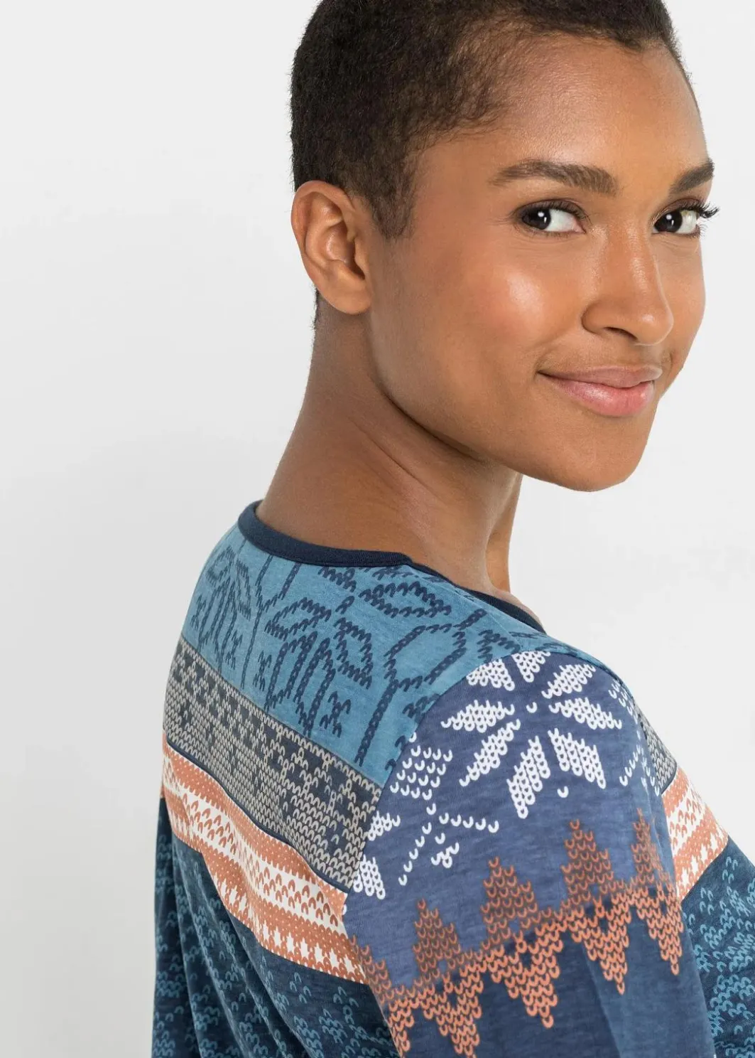 Clearance Pyjama aus reiner Bio-Baumwolle Damen Wäsche·Nachtwäsche|Nachhaltigere Materialien