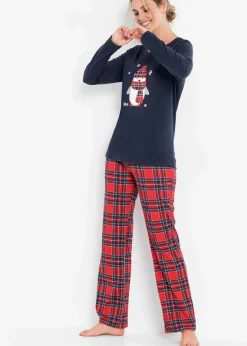 Clearance Pyjama aus reiner Bio-Baumwolle Damen Wäsche·Nachtwäsche|Nachhaltigere Materialien