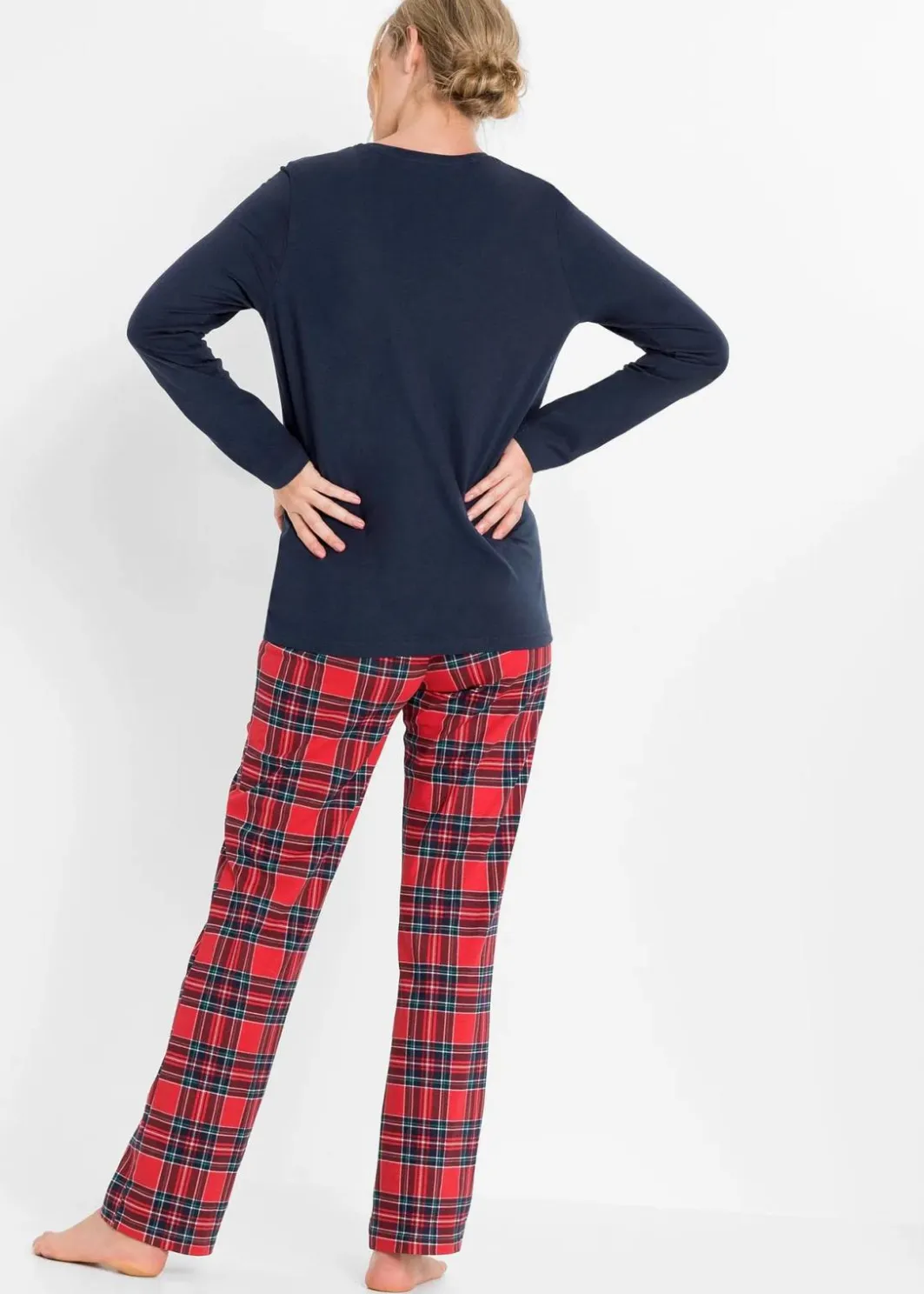 Clearance Pyjama aus reiner Bio-Baumwolle Damen Wäsche·Nachtwäsche|Nachhaltigere Materialien