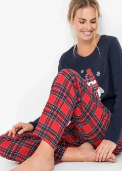 Clearance Pyjama aus reiner Bio-Baumwolle Damen Wäsche·Nachtwäsche|Nachhaltigere Materialien