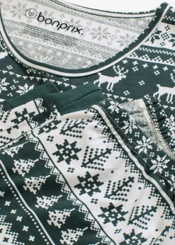 Clearance Pyjama aus reiner Bio-Baumwolle Damen Nachhaltigere Materialien|Nachtwäsche