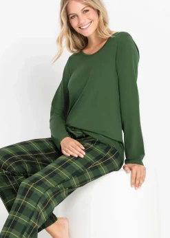 Hot Pyjama aus reiner Bio-Baumwolle Damen Nachhaltigere Materialien|Wäsche·Nachtwäsche