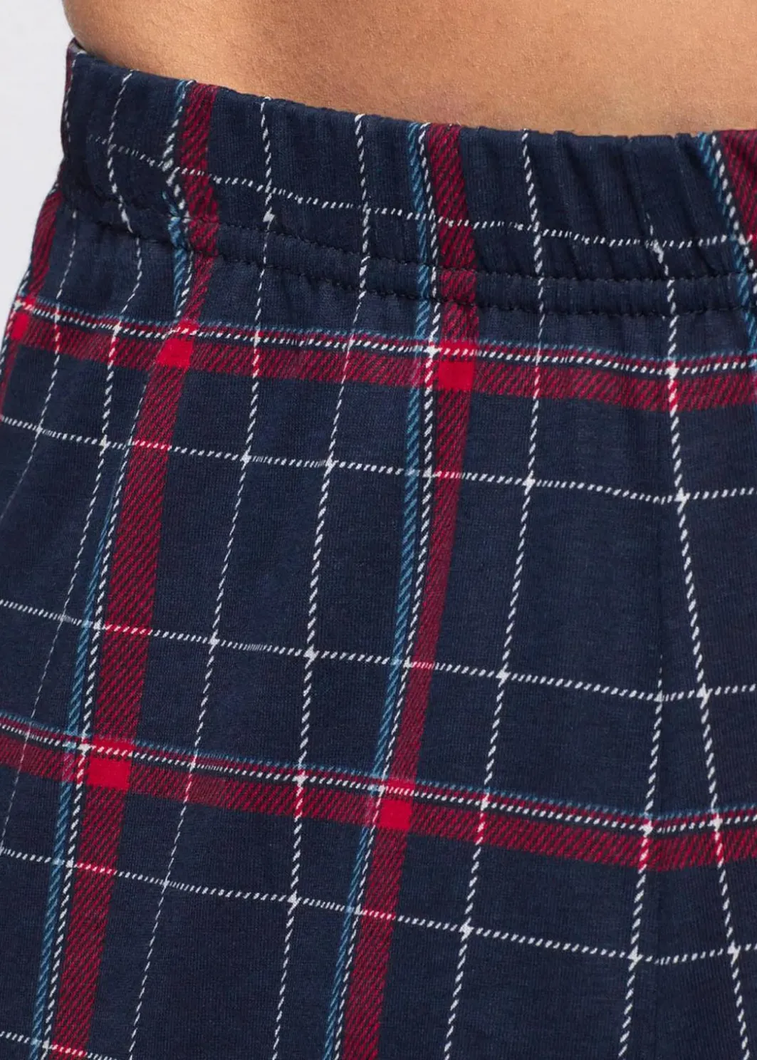 Herren bonprix Pyjamas|Große Größen|Pyjama aus reiner Bio-Baumwolle mit langen Ärmeln.
