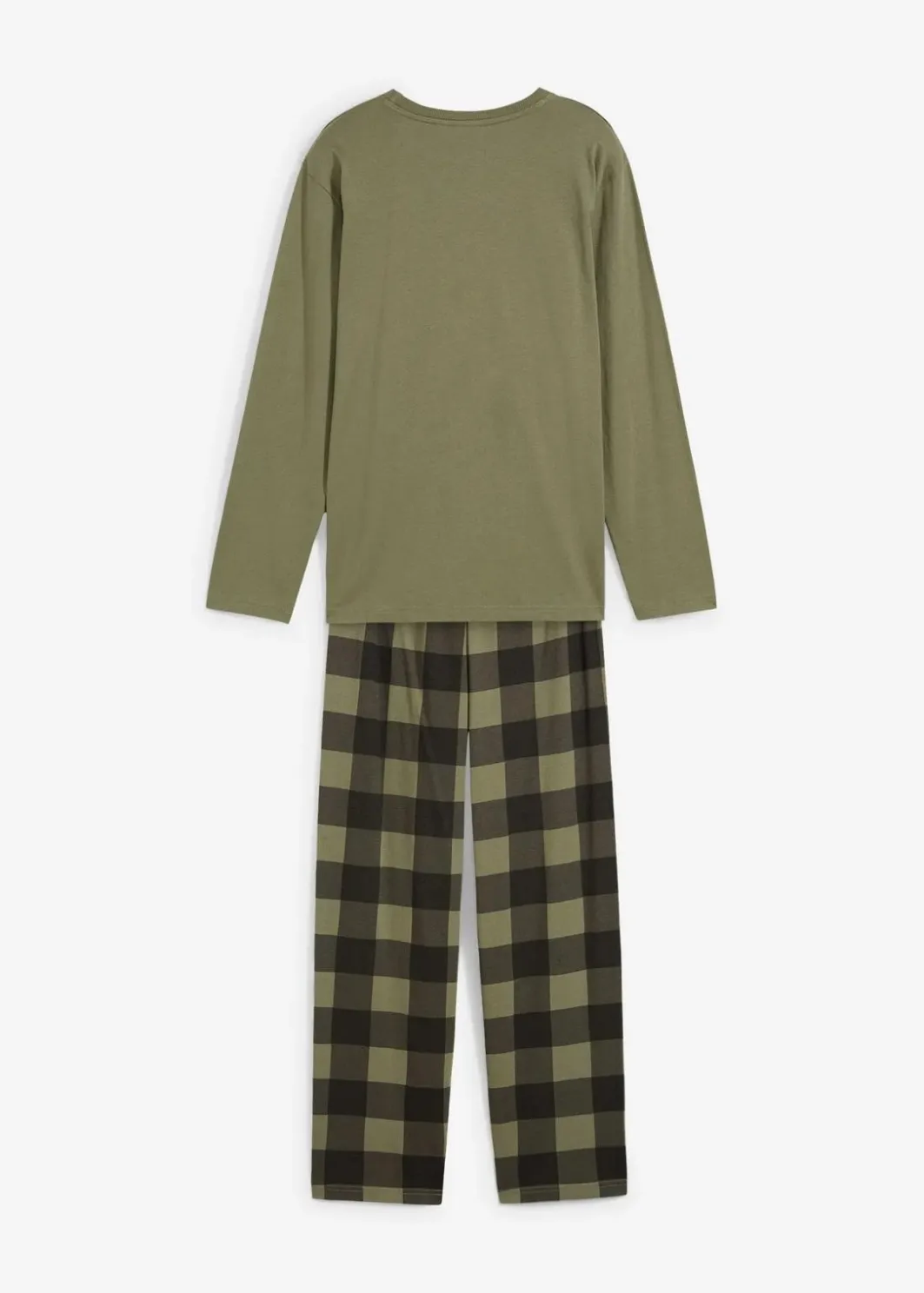 Kinder bonprix Jungen·Nachtwäsche|Pyjama aus reiner Bio-Baumwolle (2-tlg. Set)