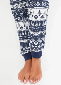 Damen bonprix Wäsche·Nachtwäsche|Nachhaltigere Materialien|Pyjama aus reiner Bio-Baumwolle